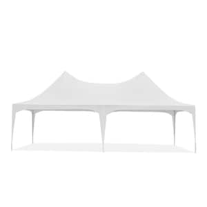 26 ft. x 13 ft. White Party Tent, Waterproof Ourdoor Canopy, All Weather Waterproof Wedding Tent