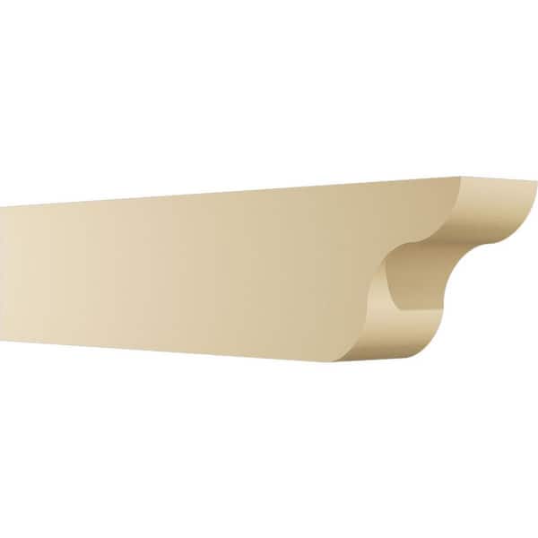Ekena Millwork Standard Carmel 5 in. W x 8 in. H x 36 in. D Signature Urethane Rafter Tail Outlooker