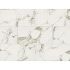Statuario 12 in. x 24 in. Matte Porcelain Floor and Wall Tile (16 sq. ft./Case)