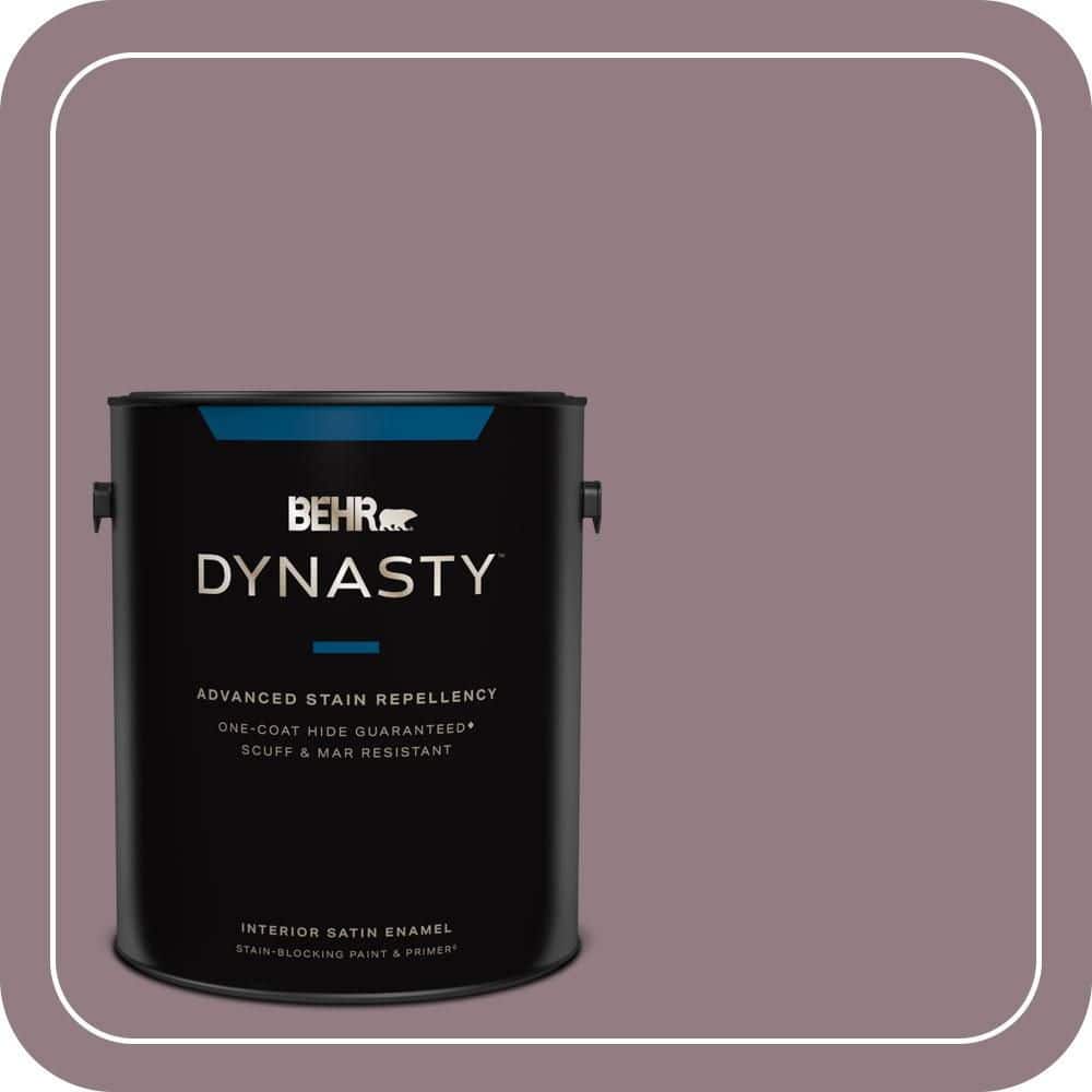 1 gal. #100F-5 Gypsy Magic Satin Enamel Interior Stain-Blocking Paint and Primer price history on PriceWatchPro