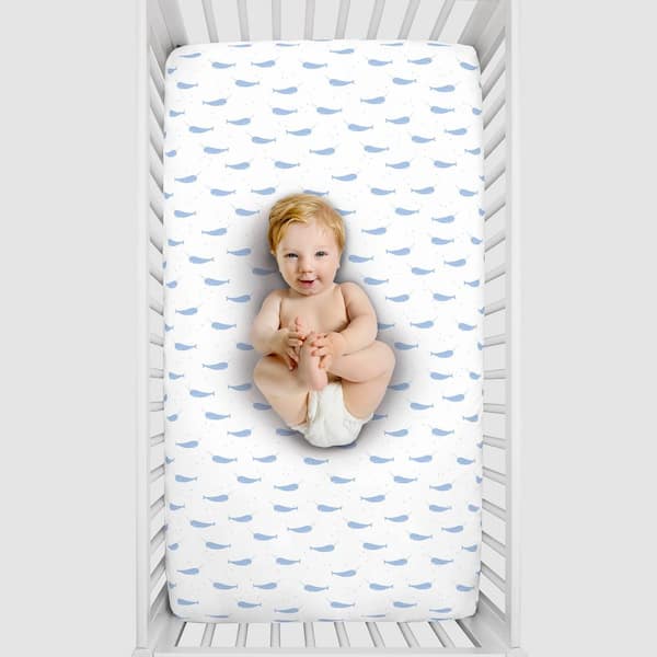 narwhal crib bedding