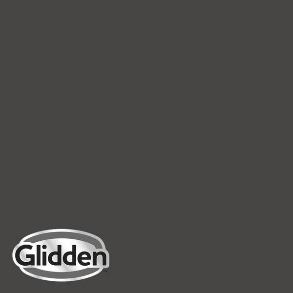 Glidden Premium 1 qt. Onyx PPG1011-7 High Gloss Interior/Exterior Trim ...