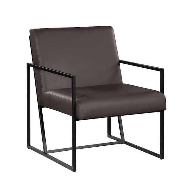 Best Master Furniture Luxembourg 29 in. W Espresso Arm Chair