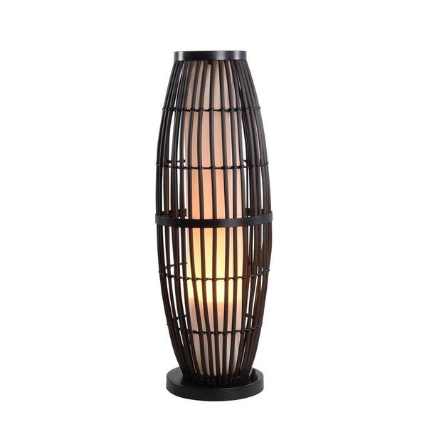 In Rattan Outdoor Table Lamp, Outdoor Patio Table Lamps
