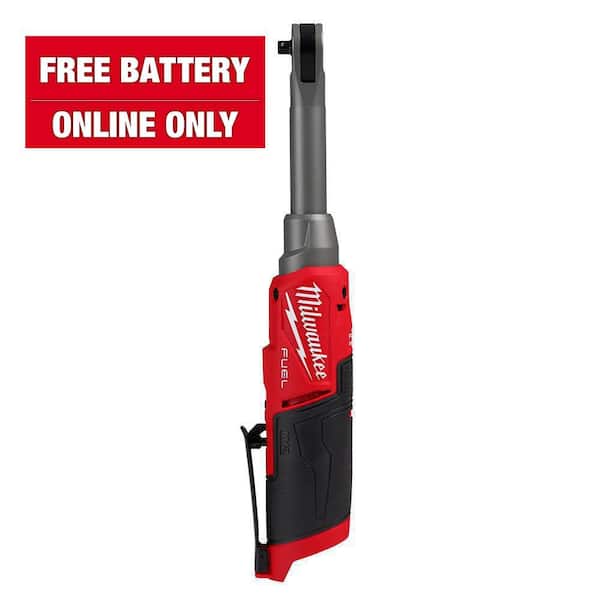 M12 FUEL 12V Lithium-Ion Brushless Cordless 1/4 in. Extended Reach High Speed Ratchet (Tool Only)