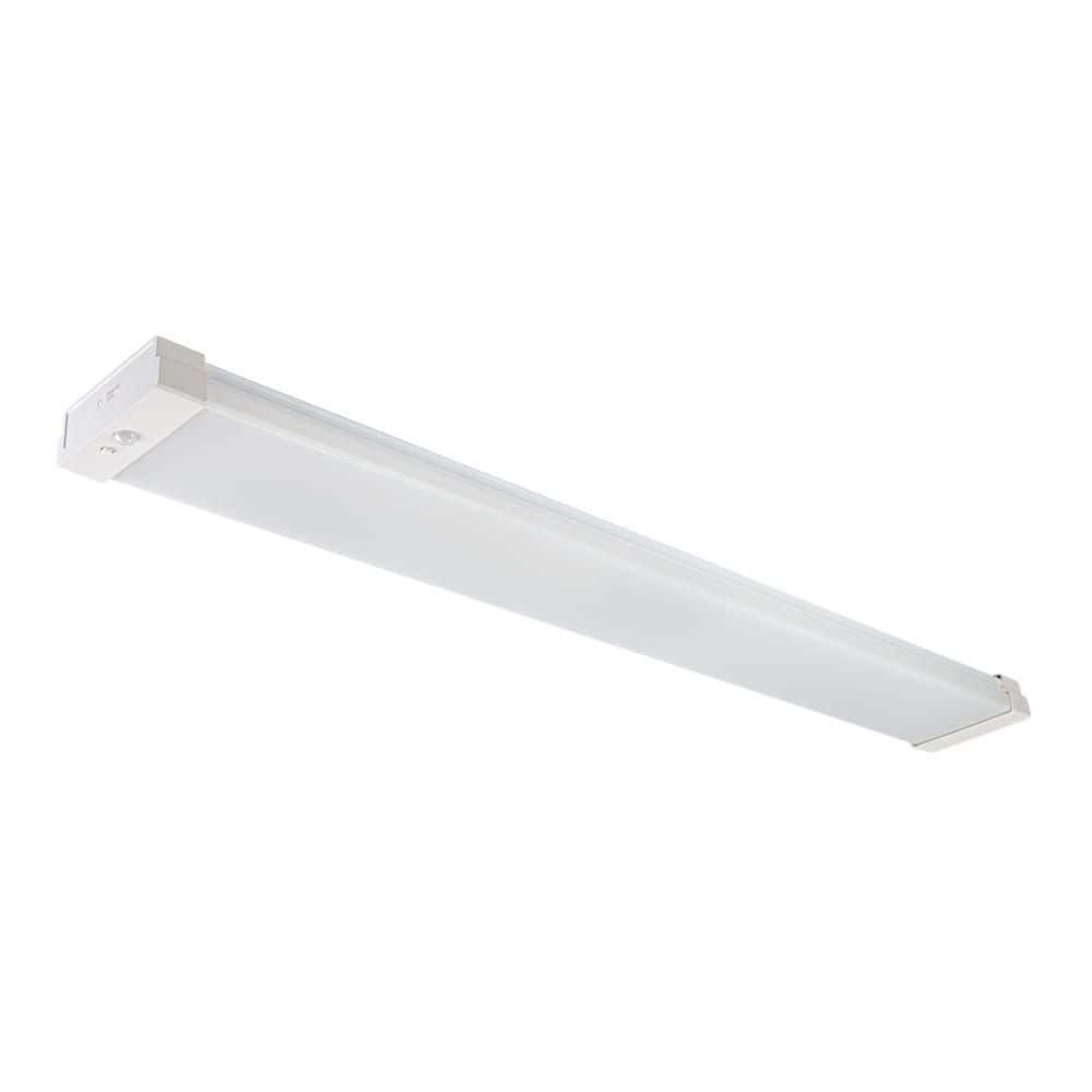 1-Pack 4 ft. 4200 Lumens Integrated LED White Wraparound Light with Motion Sensor Selectable CCT 3500K/4000K/5000K price history on PriceWatchPro