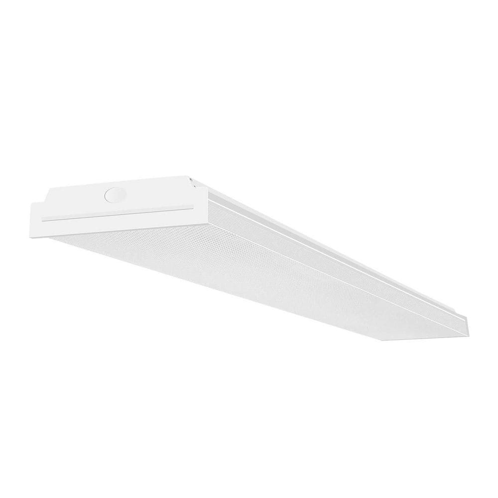 4 ft. 7200 Lumens Integrated LED Wraparound Light for Garage, Office, Neutral White Wrap Light, 4000K, 1-Pack price history on PriceWatchPro