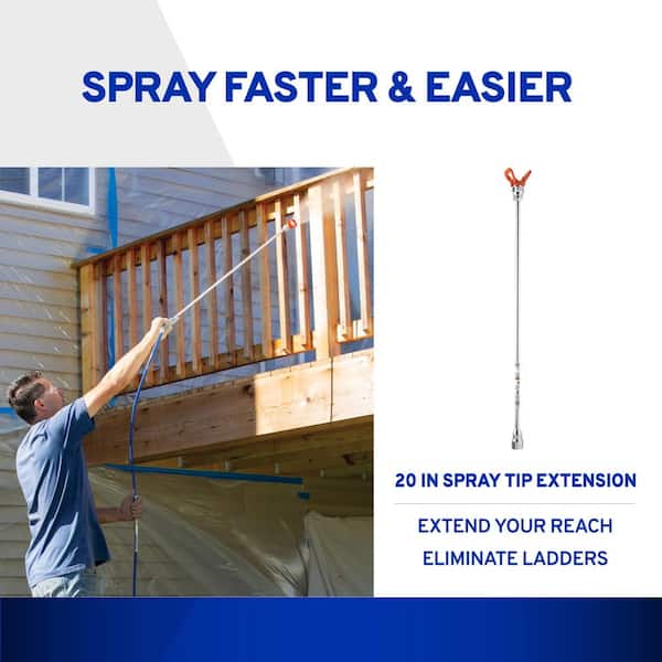 Graco X7 Airless Paint Sprayer with 20 in. Tip Extension 25M502 - The Home  Depot