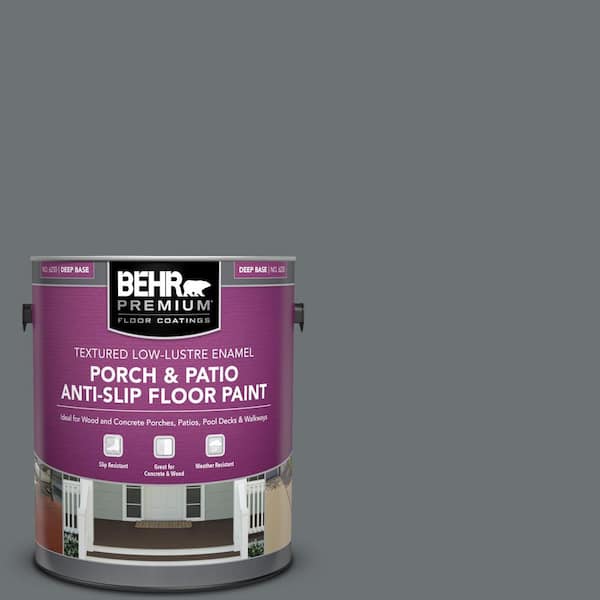 BEHR PREMIUM 5 gal. #MQ5-28 Dawn Gray Semi-Gloss Direct to Metal