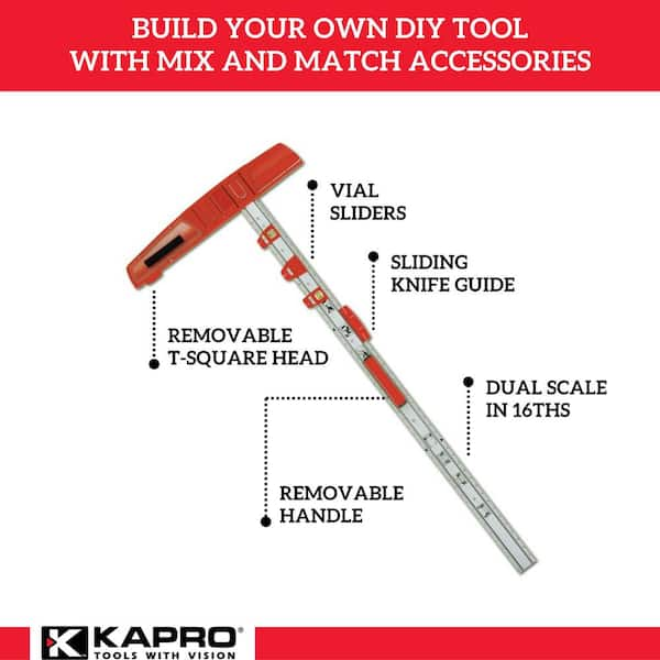 48 in. Match Mark/Level System Set with Head, Handle and Knife Guide