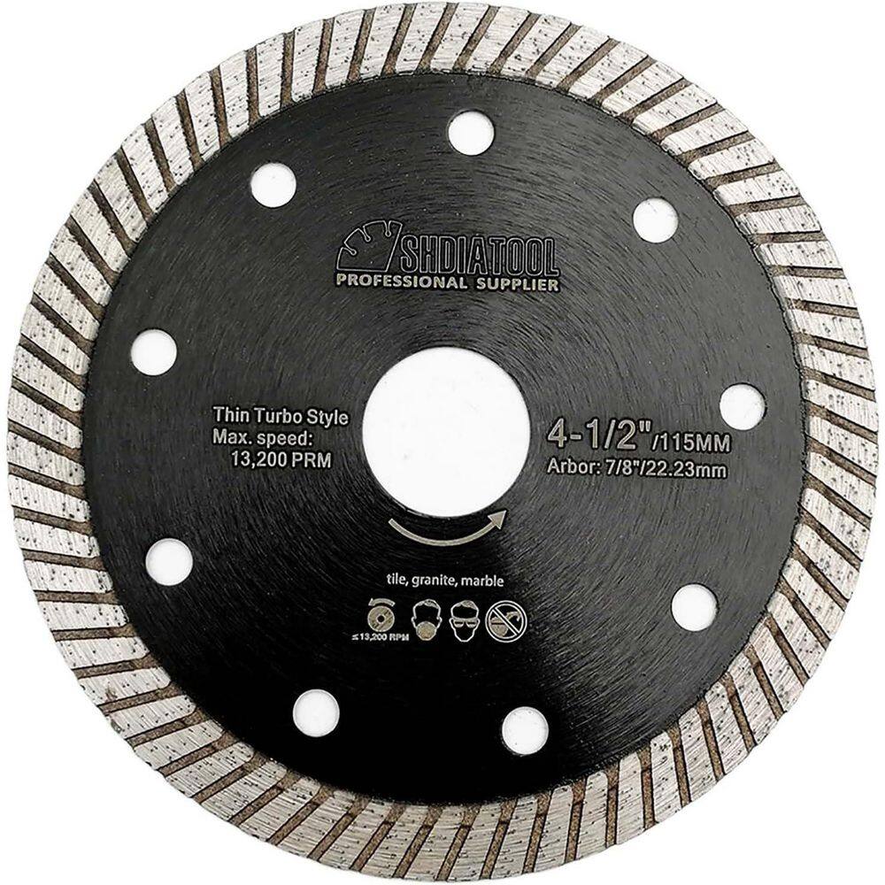 4.5 in. (115mm) Turbo Diamond Blade price history on PriceWatchPro