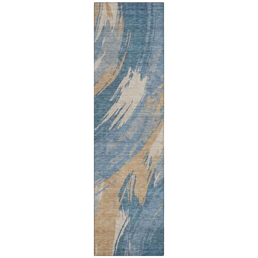 Chantille Machine Washable Indoor/Outdoor Abstract ACN2957 Baltic 2 ft. x 7 ft. Runner Rug price history on PriceWatchPro