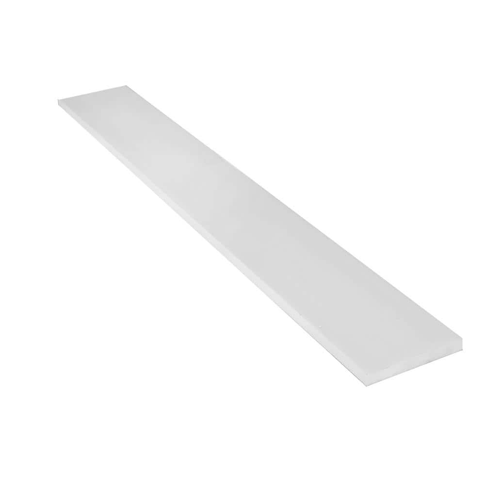 Hampton Bay Plywell 3 in. x 42 in. x 0.75 in. Shaker Wall Filler in White SWxWF342 The