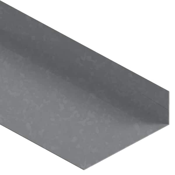 Gibraltar Building Products In X In X Ft Galvanized Steel Roof To Wall Flashing RW G