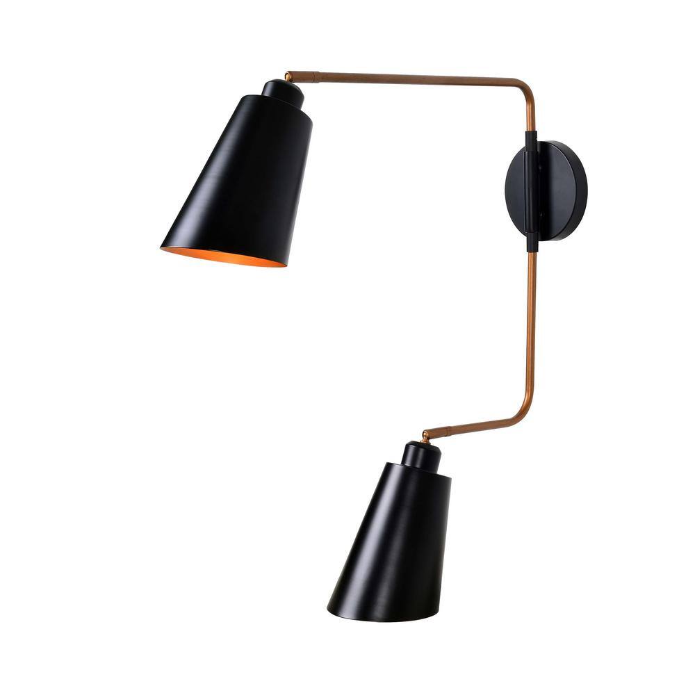 two light armed sconce