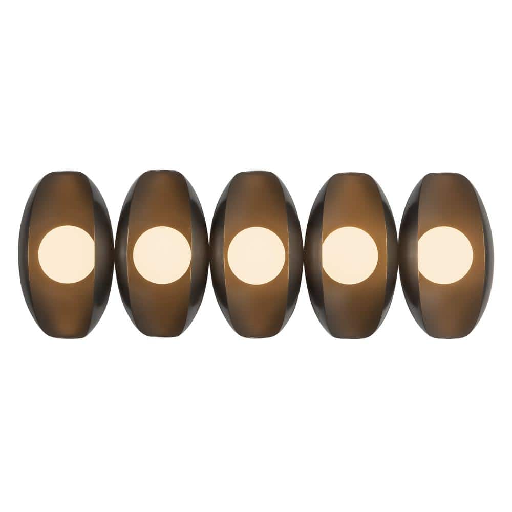 Cortez 26-in Urban Bronze dimmable LED Wall/Vanity Light price history on PriceWatchPro