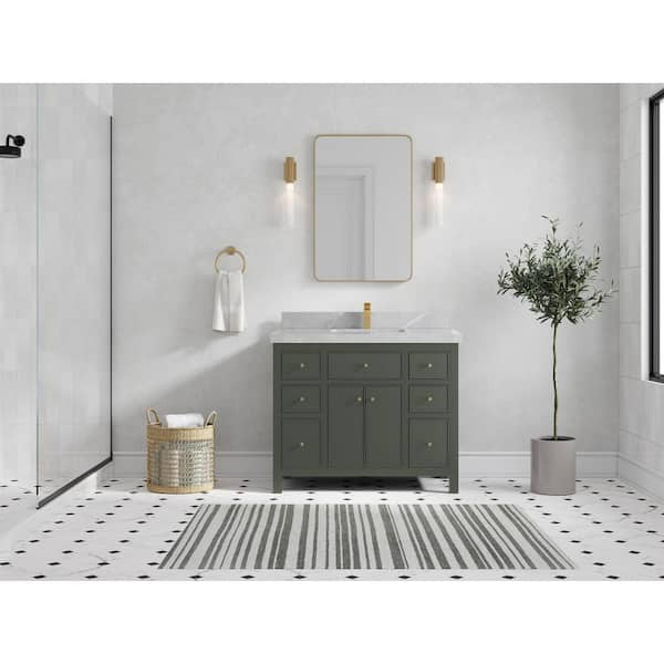 Willow Collections Sonoma 42 in. W x 22 in. D x 36 in. H Bath