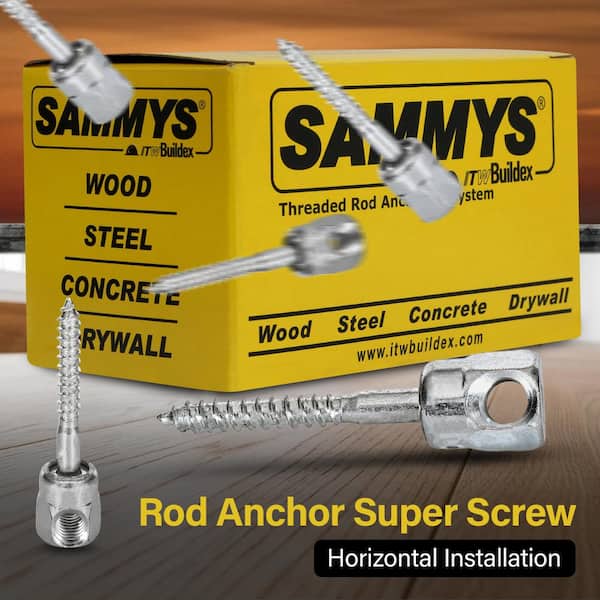 simmy‼️ 2SAM70 Sammys Vertical Rod Anchor Screw 1/2