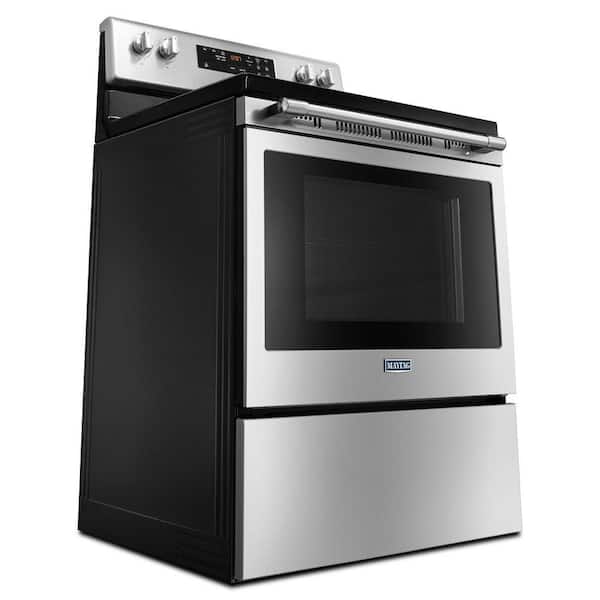 https://images.thdstatic.com/productImages/4a737205-9873-4293-b558-c27e9ee17b26/svn/fingerprint-resistant-stainless-steel-maytag-single-oven-electric-ranges-mer6600fz-76_600.jpg