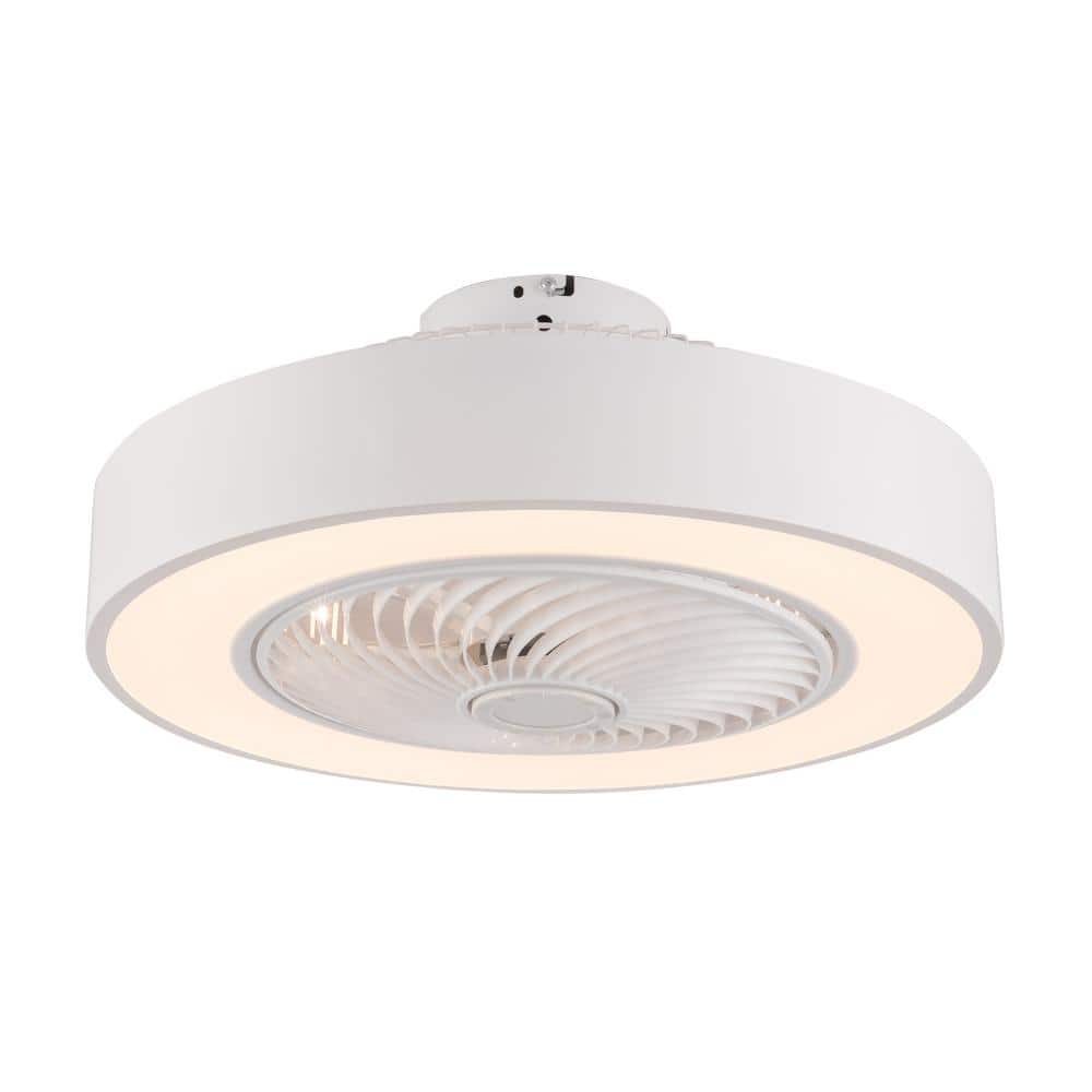 circular ceiling fan light modern and simple creative embedded integrated