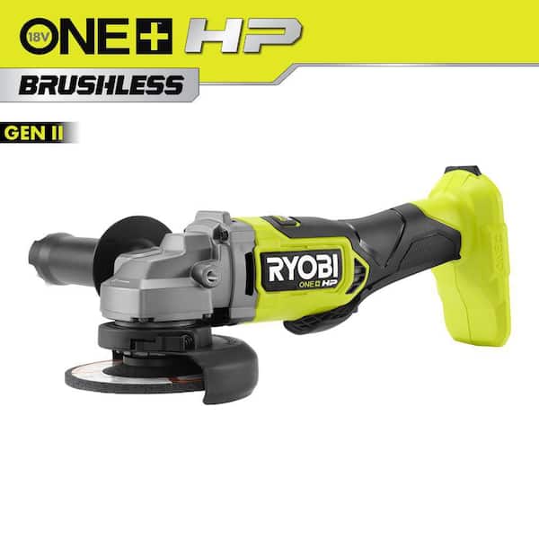ONE+ HP 18V Brushless Cordless 4-1/2 in. Angle Grinder (Tool Only)