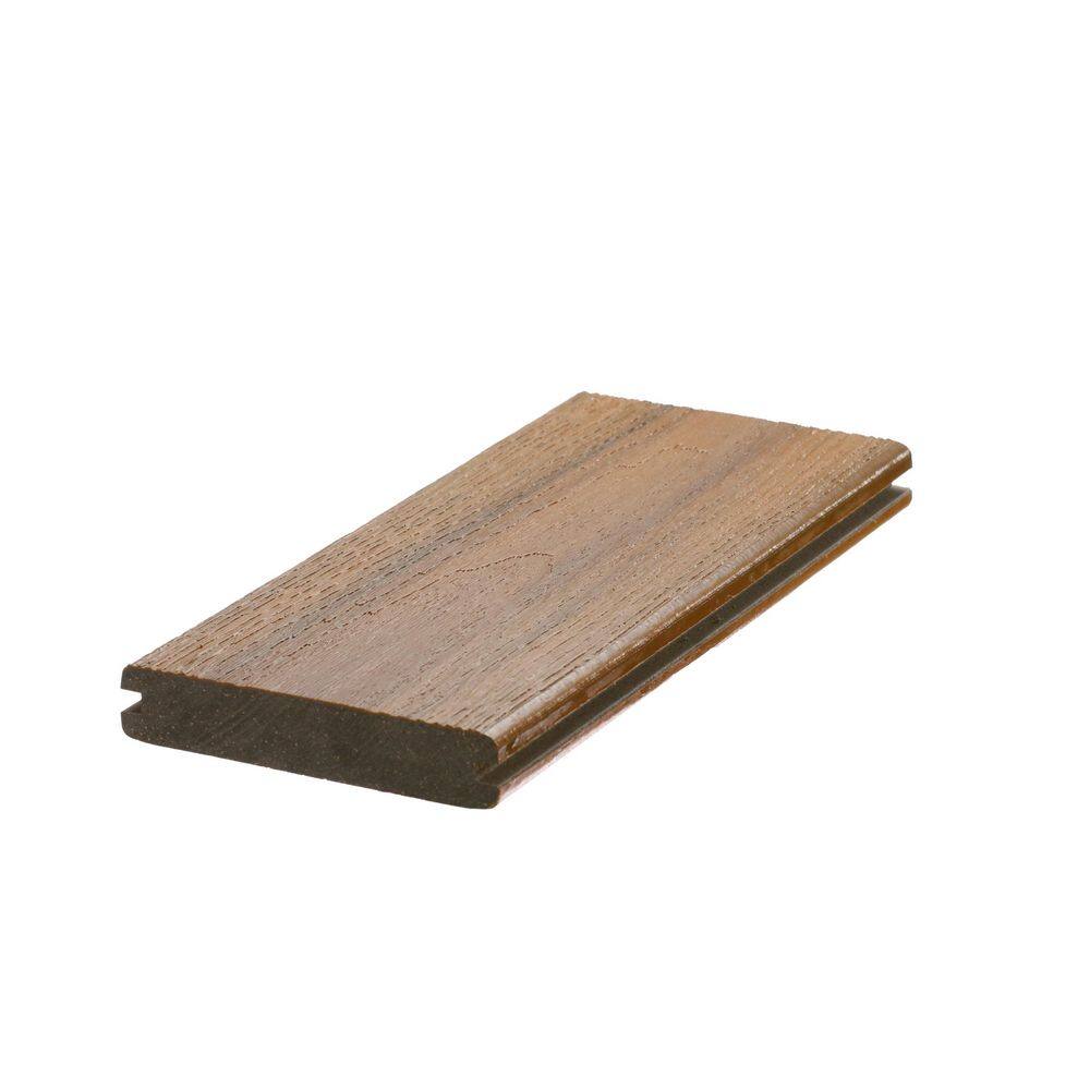 Optima Dekk 1 in. x 6 in. x 12 ft. Warm Cedar Grooved Edge Composite Deck Board price history on PriceWatchPro