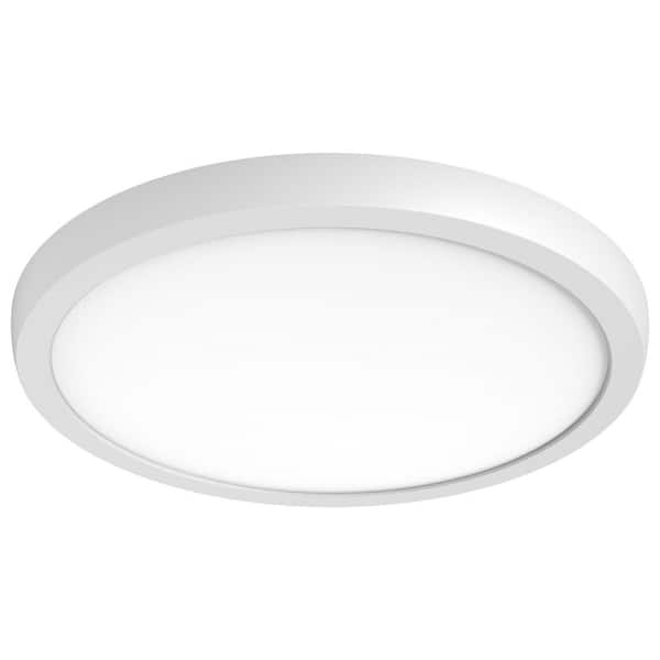 Blink Pro Plus 15 in. 29-Watt White Color Selectable Integrated LED Flush Mount Surface Light 2200-2320 lumens