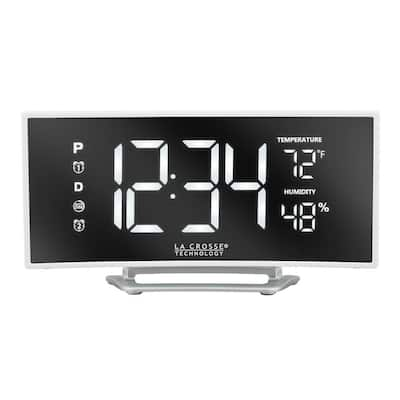 Reviews for La Crosse Technology Curved Mirror LED Alarm Clock