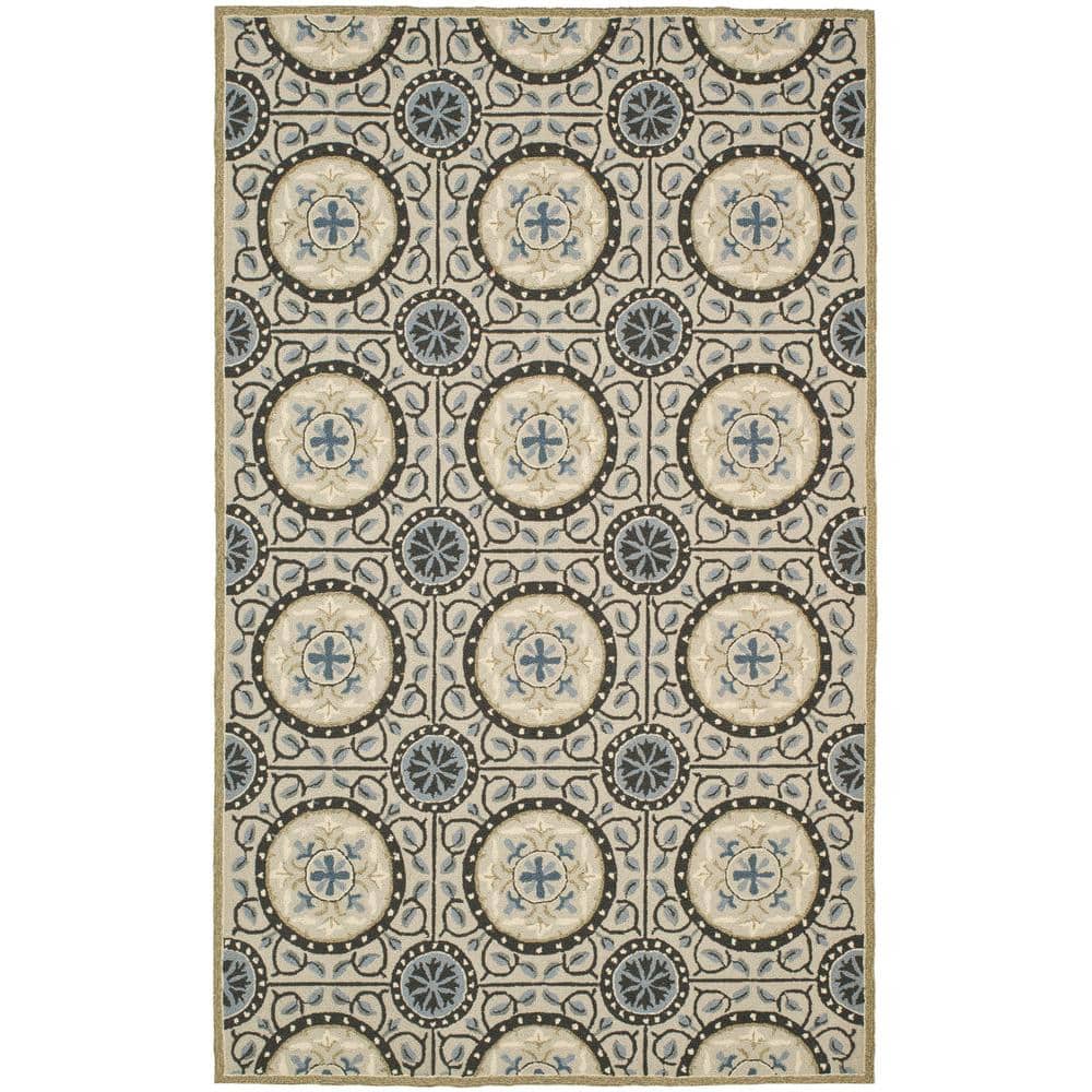 rust and blue rectangle area rugs 8x10