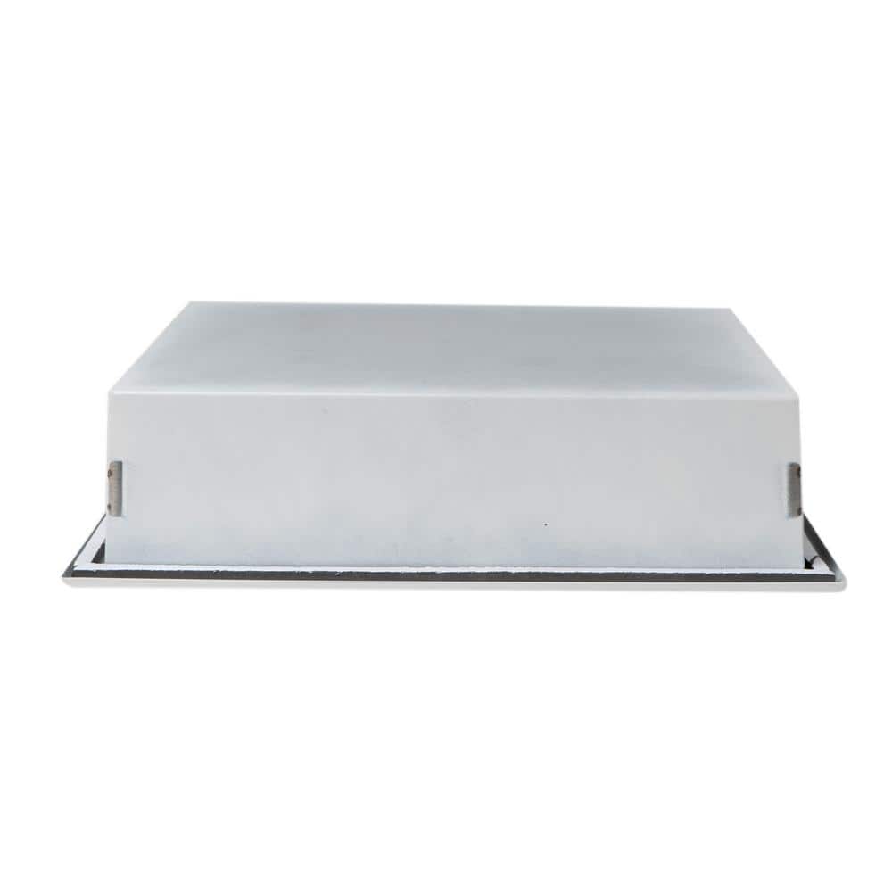 Matte White Stainless Steel 16" Wall Mount Shower Niche