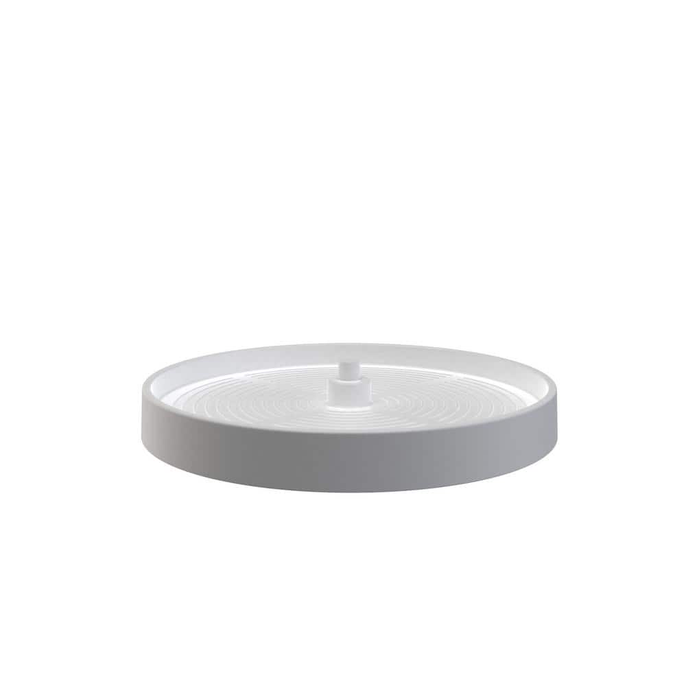 18 in. White Polymer Full Circle Lazy Susan price history on PriceWatchPro
