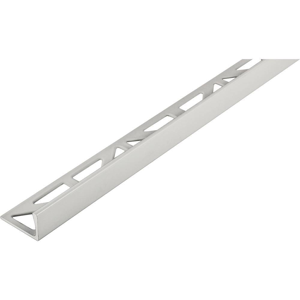 DUROSOL 0.3125 in. D x 98.5 in. W x 98.4 in. L L-Shape Aluminum Pwdr Ctd Silver Gray Molding and Transition Trim price history on PriceWatchPro