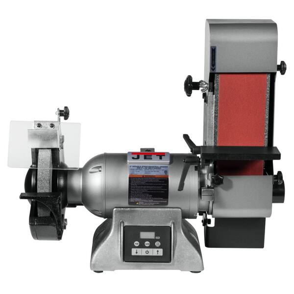 Jet Variable Speed Combination 8 in. Industrial Grinder and 4 in. x 36 in. Belt Sander 1HP 115-Volt, IBGB-436VS