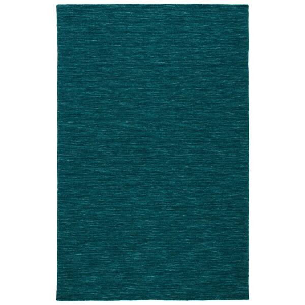 SAFAVIEH Kilim Dark Green 4 ft. x 6 ft. Solid Color Area Rug KLM850X4