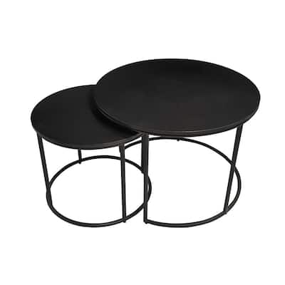 Black Outdoor Coffee Tables Patio Tables The Home Depot