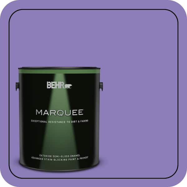 BEHR MARQUEE 1 gal. #P560-5 Unimaginable Semi-Gloss Enamel Exterior Paint & Primer