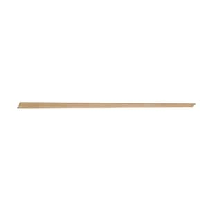 Lancaster Series 96 in. W x 0.75 in. D x 6 in. H Cabinet Crown Molding in Natural Wood