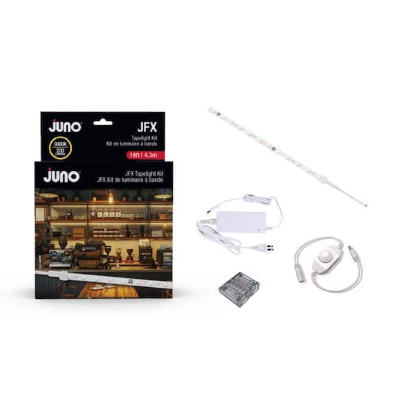JFX 16 ft. Tapelight Kit 200 lumens per foot 3000K Plug-In Integrated LED Strip Light