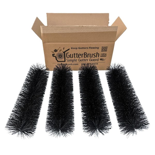 Standard 5 in. - 15 ft. Pack Max-Flow Filter Brush Gutter Guard