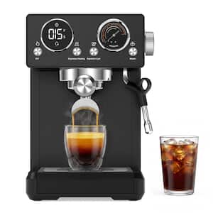 Hamilton Beach Single Cup Black Slide and Lock Espresso Machine