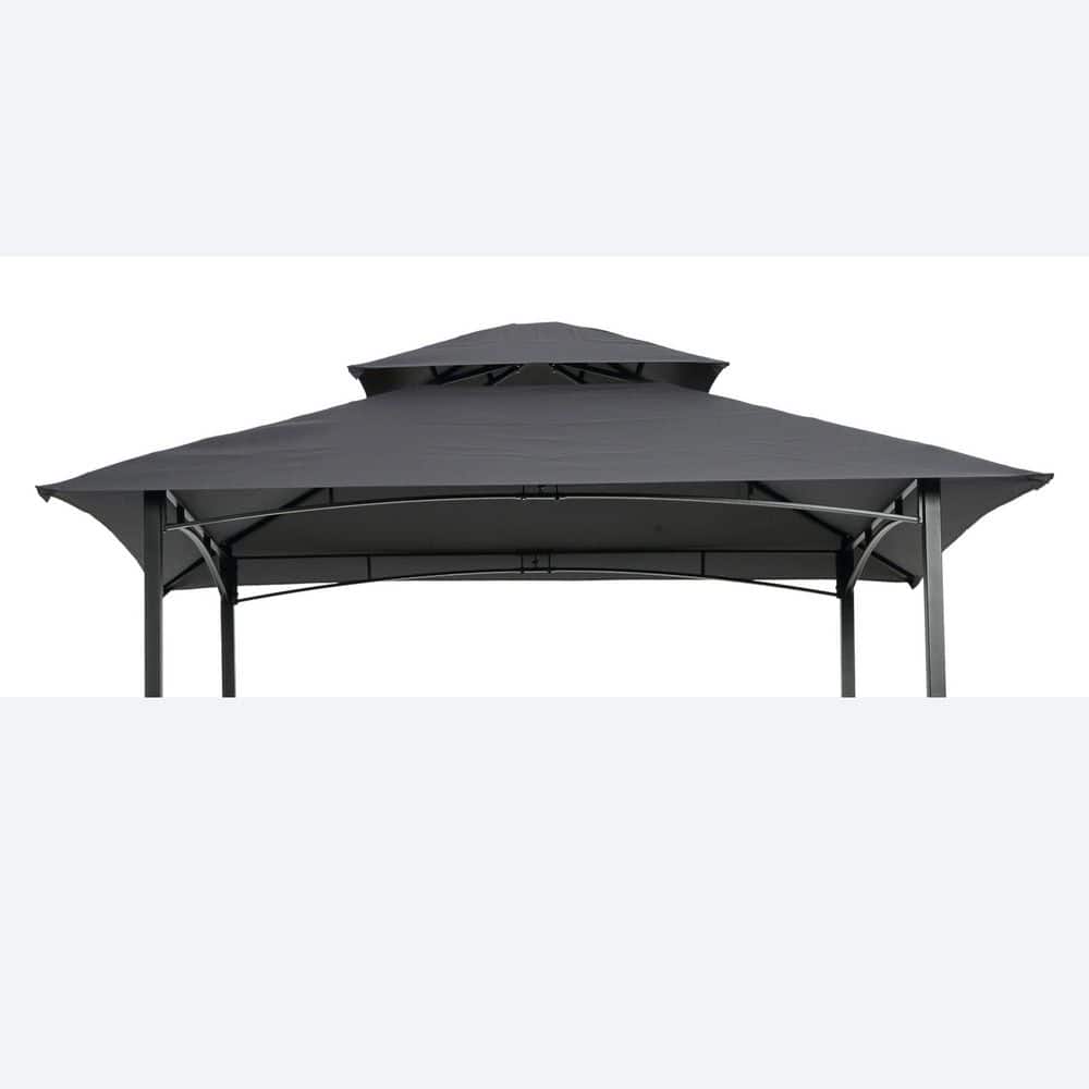 8 x 5Ft Grill Gazebo Replacement Canopy Only!!!! NO Metal Structure!!! Double Tiered BBQ Tent Roof Top Cover. price history on PriceWatchPro