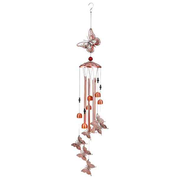 Mothers Day Butterfly Wind Chimes Gifts for Mom from Daughter, Birthday Gifts Outdoor Yard Home House Decor