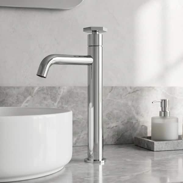 VIGO Ruxton Single Handle Single-Hole Bathroom Vessel Faucet in