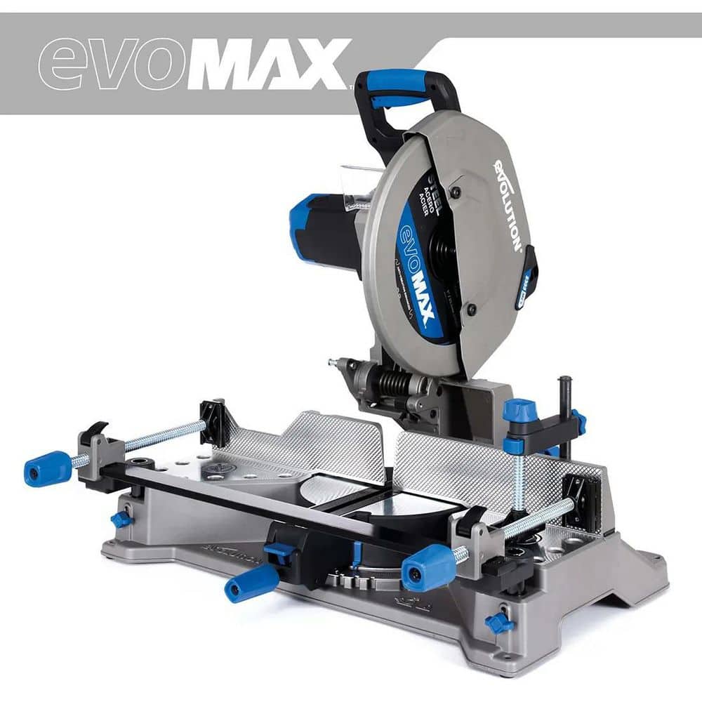 S14MCS Metal Cutting Mitering Chop Saw with 14 in. EVOMAX14ST Blade price history on PriceWatchPro