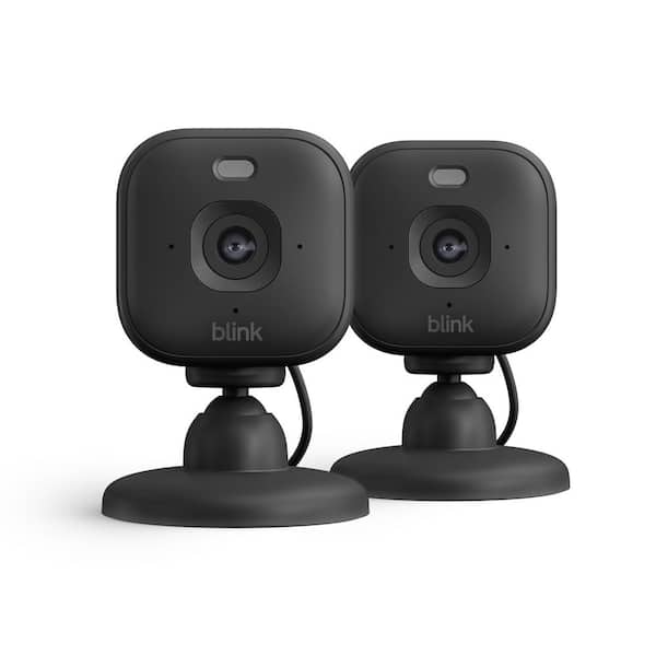 Blink Mini 2K+ (Newest Model)-Plug-In Home and Pet Security Camera