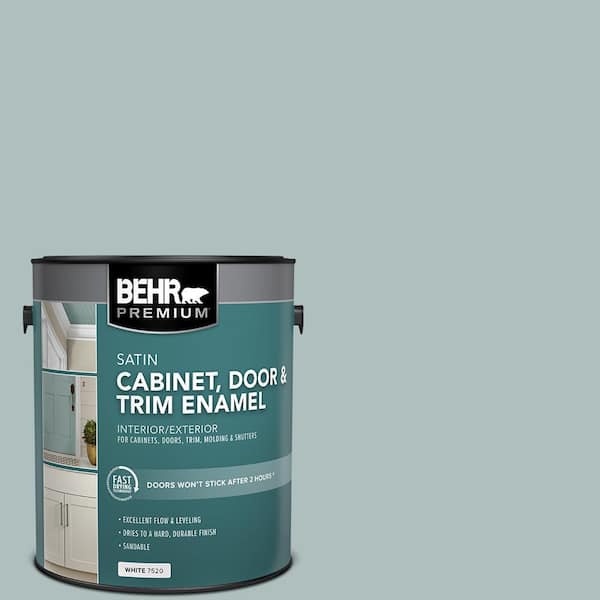 BEHR PREMIUM 1 gal. #N440-3 Greenwich Village Satin Enamel Interior/Exterior Cabinet, Door & Trim Paint