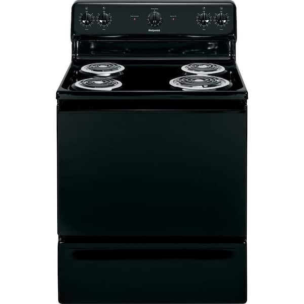 Hotpoint 5.0 cu. ft. Electric Range in Black