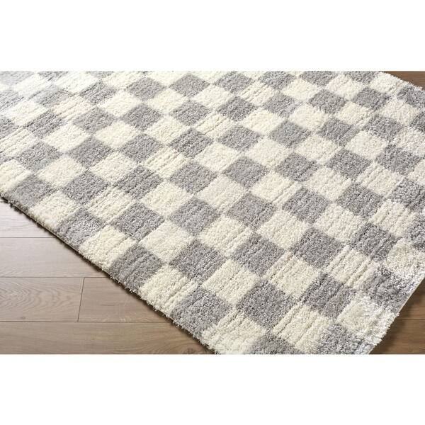 Primo PRO-2316 2 ft. x 2 ft. Gray Machine Woven Area Rug