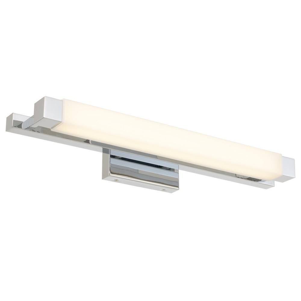 26 in. Silver LED Wall Sconce Bar, 1 Light 21W 3 Color Dimmable with Horizontal Mount for Covered Porch Garage Patio price history on PriceWatchPro
