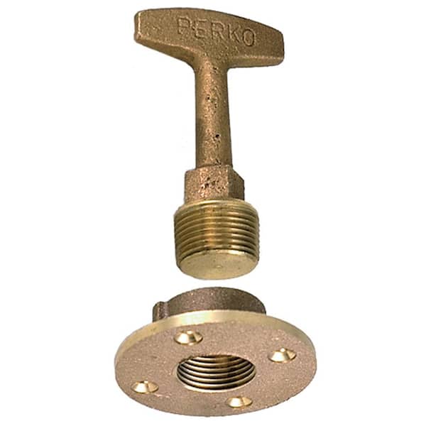 Bronze Garboard Drain Plug